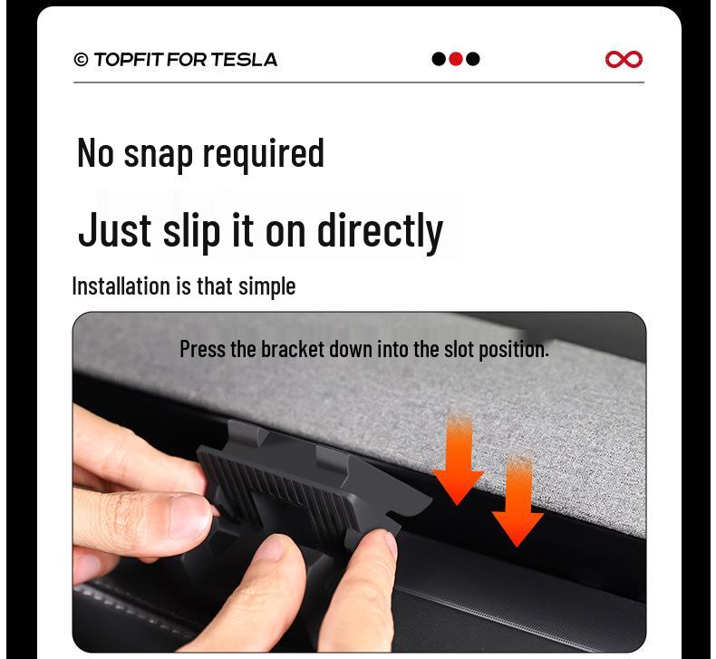 Dashboard Liquid Silicone Phone Mount for Tesla Model 3/Y