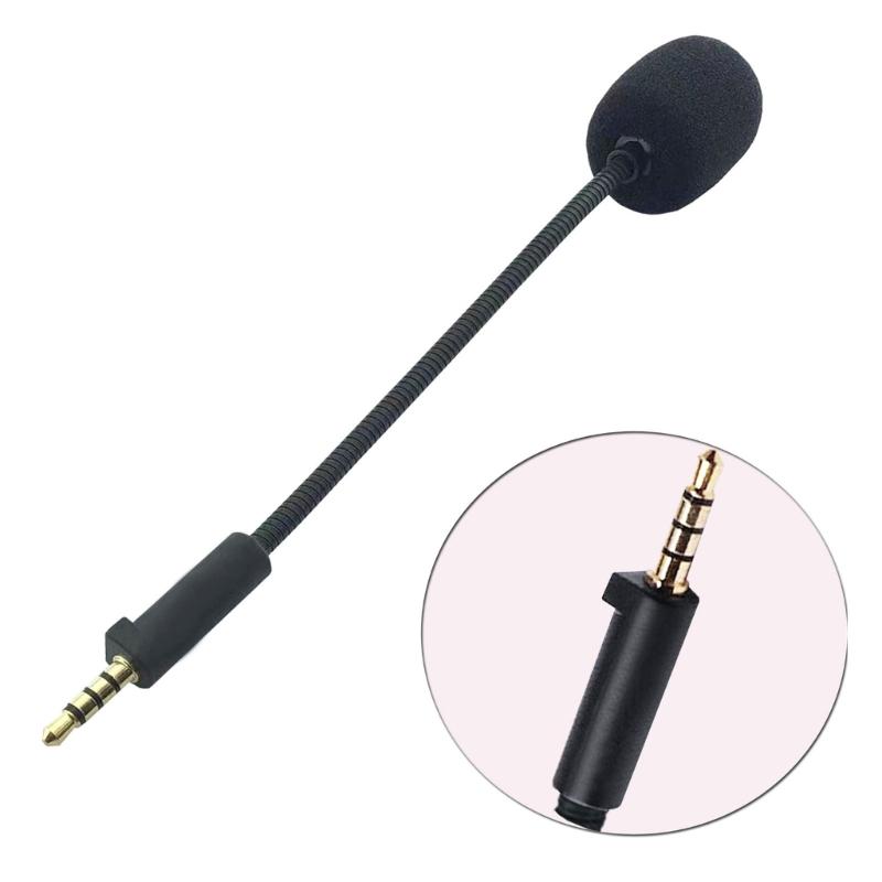 Microphones Replacement Mic for ROG / S Wireless Gamings Headsets, Detachable Headphones Mic Boom