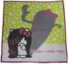 Sadako & HELLO KITTY Petit Towel