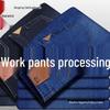 Men's High Waist Stretch Straight Leg Jeans - Loose Casual Plus Size for Spring/Summer