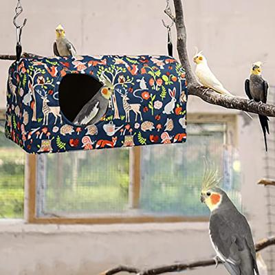 Bird Nest House Παπαγάλος κρεμαστή αιώρα κρεβάτι ύπνου που πλένεται κατοικίδιο παπαγάλοι που κρέμονται Snuggle Cave Happy Hut For Parakeet Cockatiel