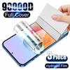 3 Pçs Filme De Hidrogel Para Samsung A55 5g A56 A16 A35 A15 A25 Protetor De Tela Para Samsung A54 A34 A53 A14 A52s Capa Completa Filme Macio