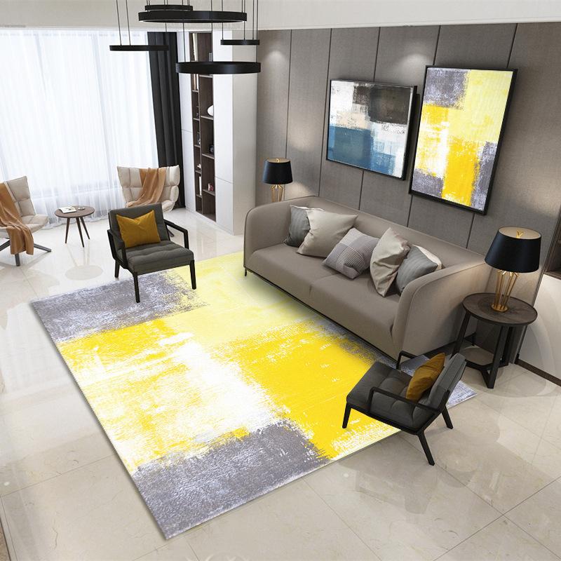 Severský obývací pokoj Koberec Jednoduchý moderní Ložnice Koberec na podlaze Mat