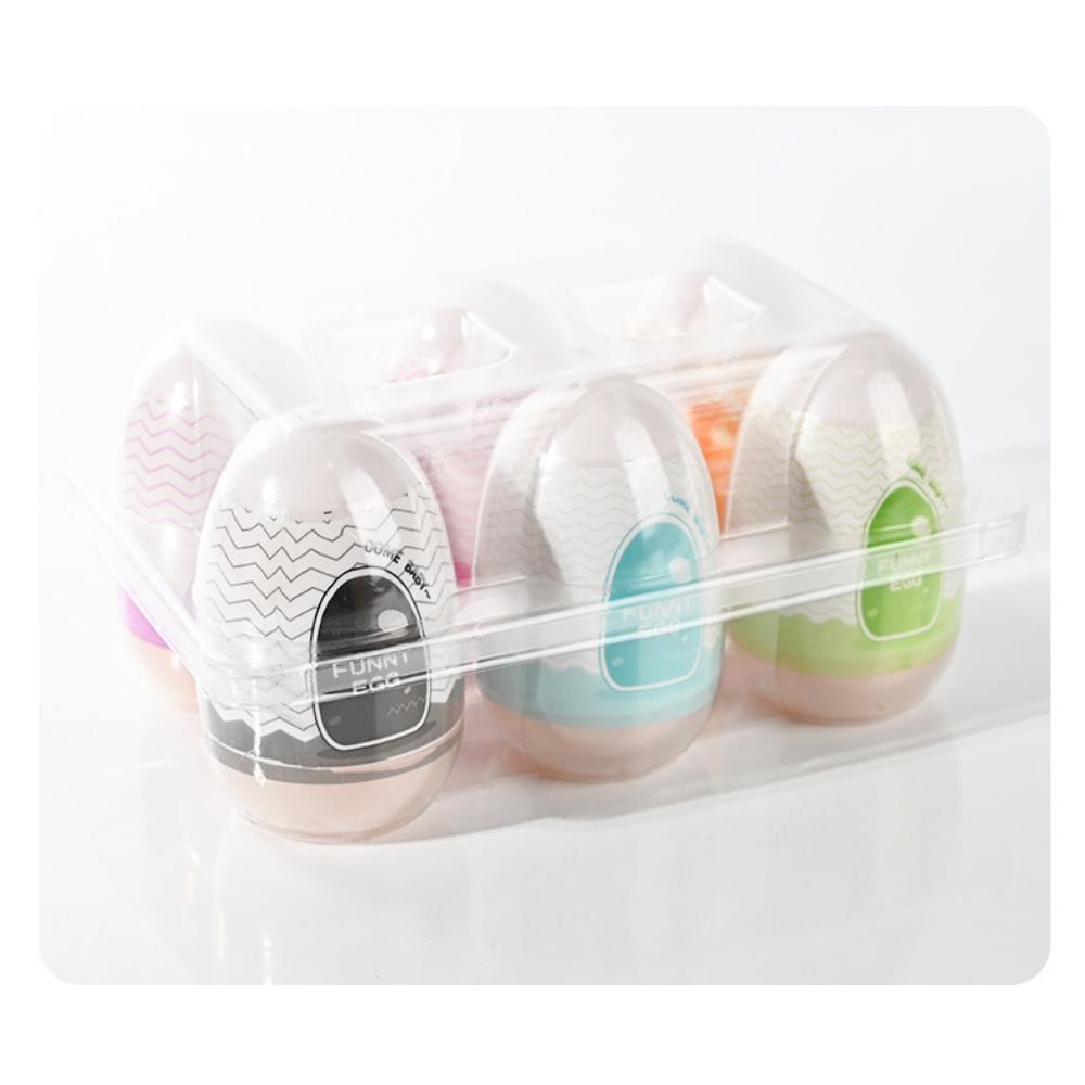 Mini hordozható maszturbációs tojáspohár valósághű vagina kezdőknek Puha maszturbációs csésze péniszmasszírozó-stimulátor szexjátékok férfiaknak