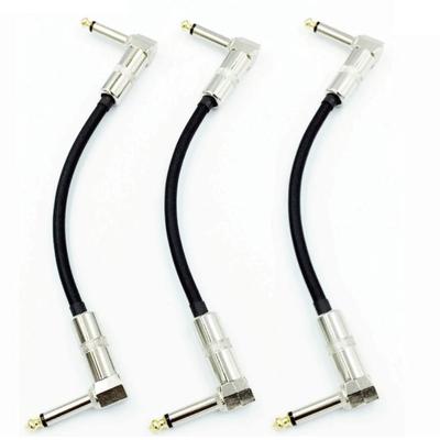 KM Sound CANARE 15cm Patch Cables with Set of Made In Recommended GS-6 L-L Plugs, 3, Japan,