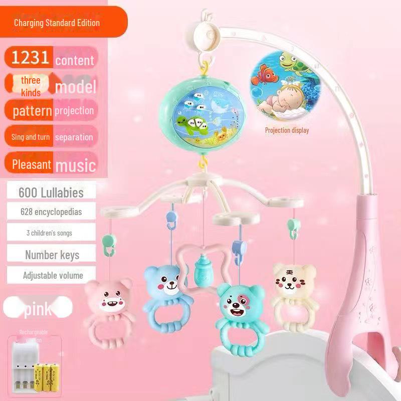 

Погремушка и успокаивающий колокольчик для новорожденных от 0 до 6 месяцев