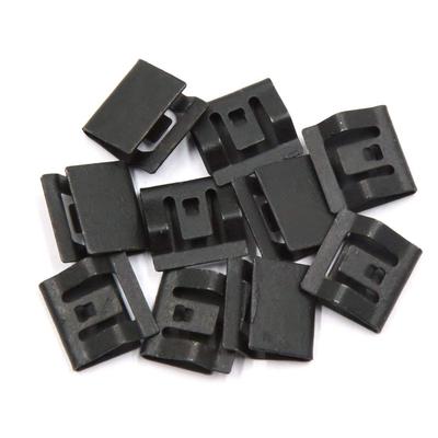 Metal Retainer Clip Auto Console Dashboard Molding Trim Clip 14mm X 13.8mm Pack of 10