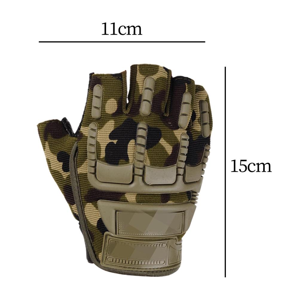Half Finger Gloves Fingerless Gloves Comfortable Bike Gloves Gym Gloves for Running Driving Outdoor Activities Men Adults