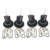 4 Set For Bandit 1200 GSF1200 GSF1200S GSF Plunger Diaphragm Parts Of Motorcycle Carburetor Repair Kit