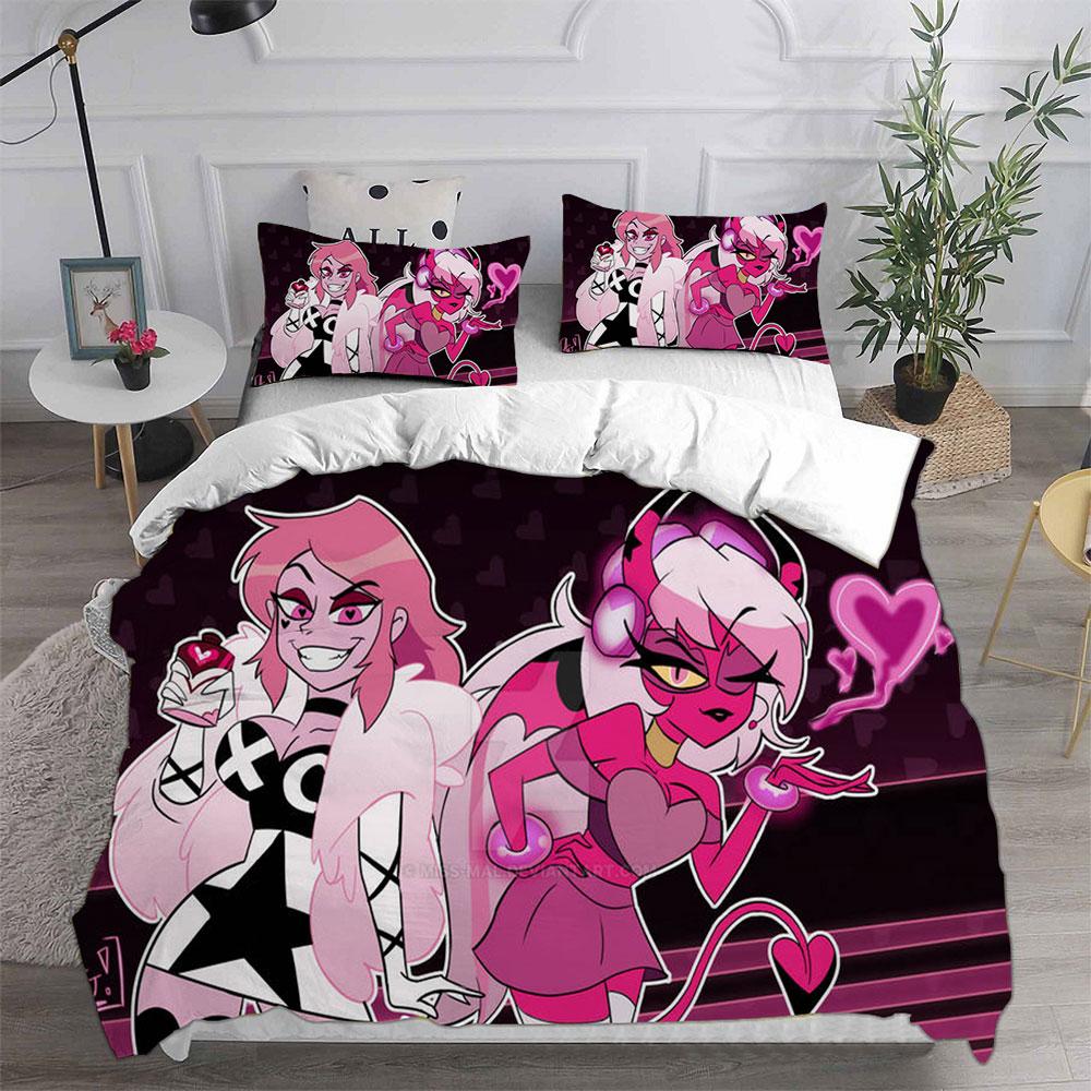 Game Villainous Bedding Sets Quilt Bed Cover Comforter Duvet Cover Pillow Case 2-3 Pieces Sets Single Double Large Size