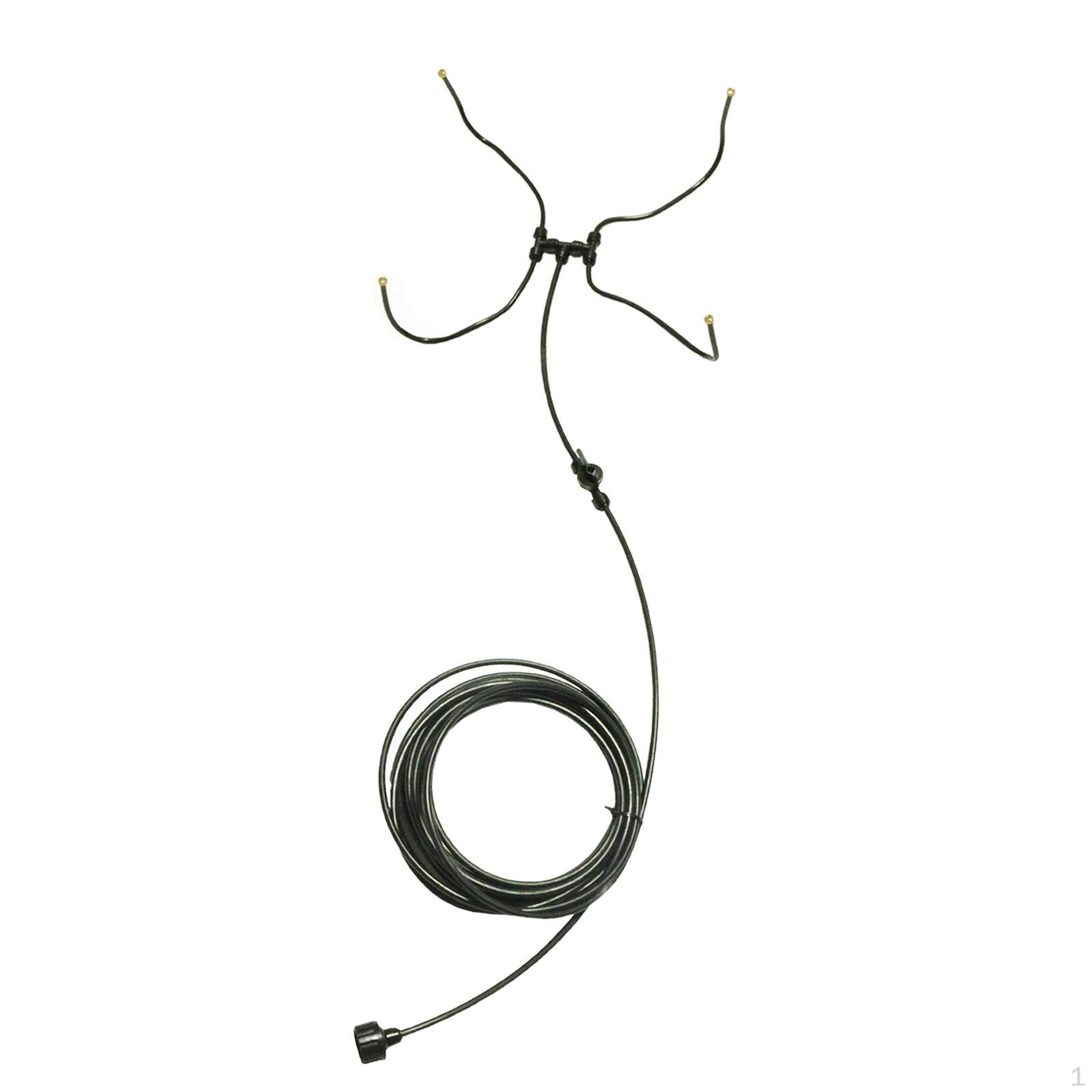 

Fan Misting Kits Outdoor Cooling System for Trampoline Sprinkler