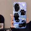 Case For Honor 400 Lite X9c X9a X8a 200 Pro 200 Lite 5G Phone Cover Cartoon Cat Panda Pattern Popular Fashion Protective Bumper