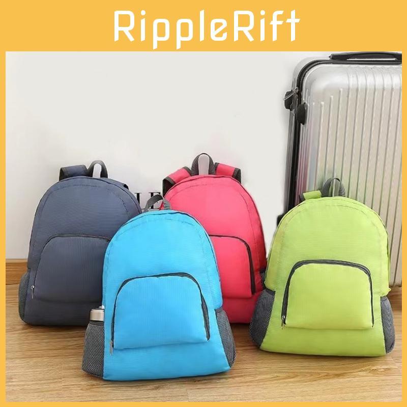 Outdoor Sports Foldable Backpack With Oxford Fabric For Travel And Hiking