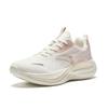 Anta Cushioning, Wear Resistant Low Top Casual Running Shoes Women's White Gray Sneakers 922415532-4
