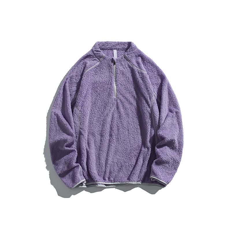 Unisex Lightweight Breathable Fleece Jacket for Fall and Winter