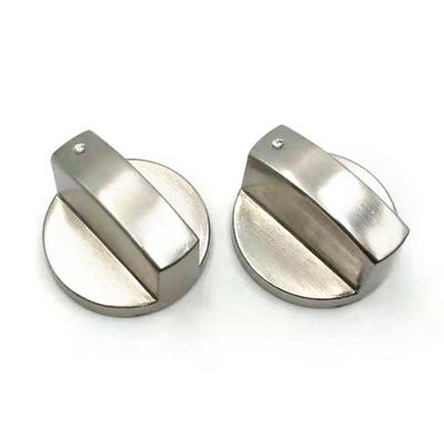 6Mm Universal Silver Gas Stove Control Knobs Adaptors Oven Switch Cooking Surface Control Locks