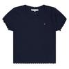 Childrens/Kids Essential Ribbed Short-Sleeved T-Shirt
