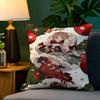 Beautiful illustrations in cartoon books  Pillow Case Natural Linen Pillow Case DoubleSided Decor Sofa Pillowcase Home Decor