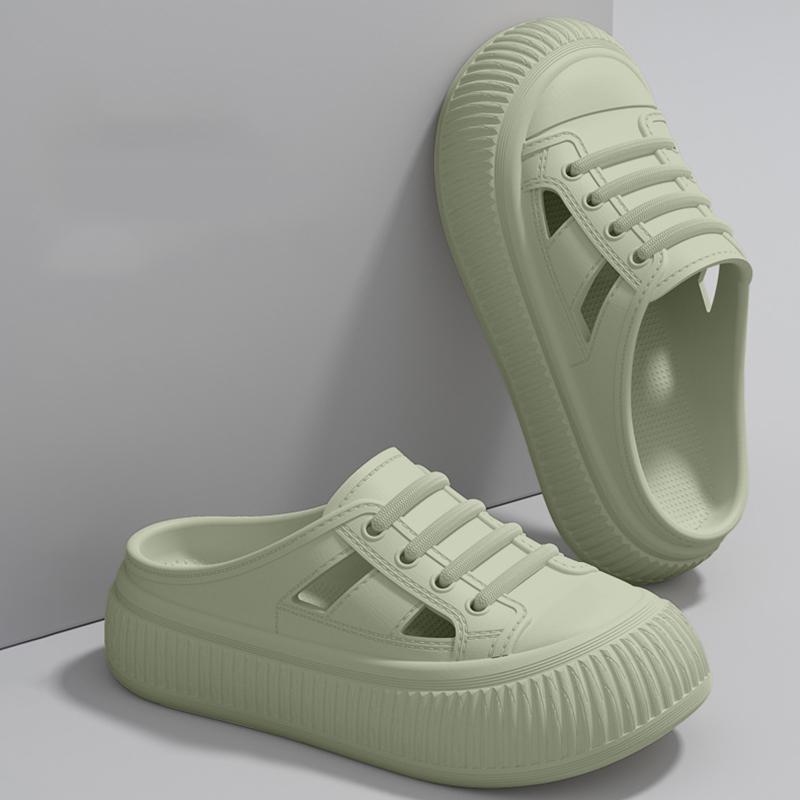 

Fashion Smile Women s Sandals Comfortable Soft Cave Shoes Summer New Thick-soled EVA Sandals Breathable Non-slip Sandals Elevated Shoes 38-39
