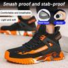 High Top Safety Shoes Men Steel Toe Work Shoes Men Anti-puncture Safety Shoes Woman Work Safety Boots Man Indestructible Shoes