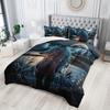 [Cartoon Wolf] 3D Cartoon Comforter Sets | Cartoon Wolf Bedding Sets, Moon And Cartoon Wolves Comforter Sets