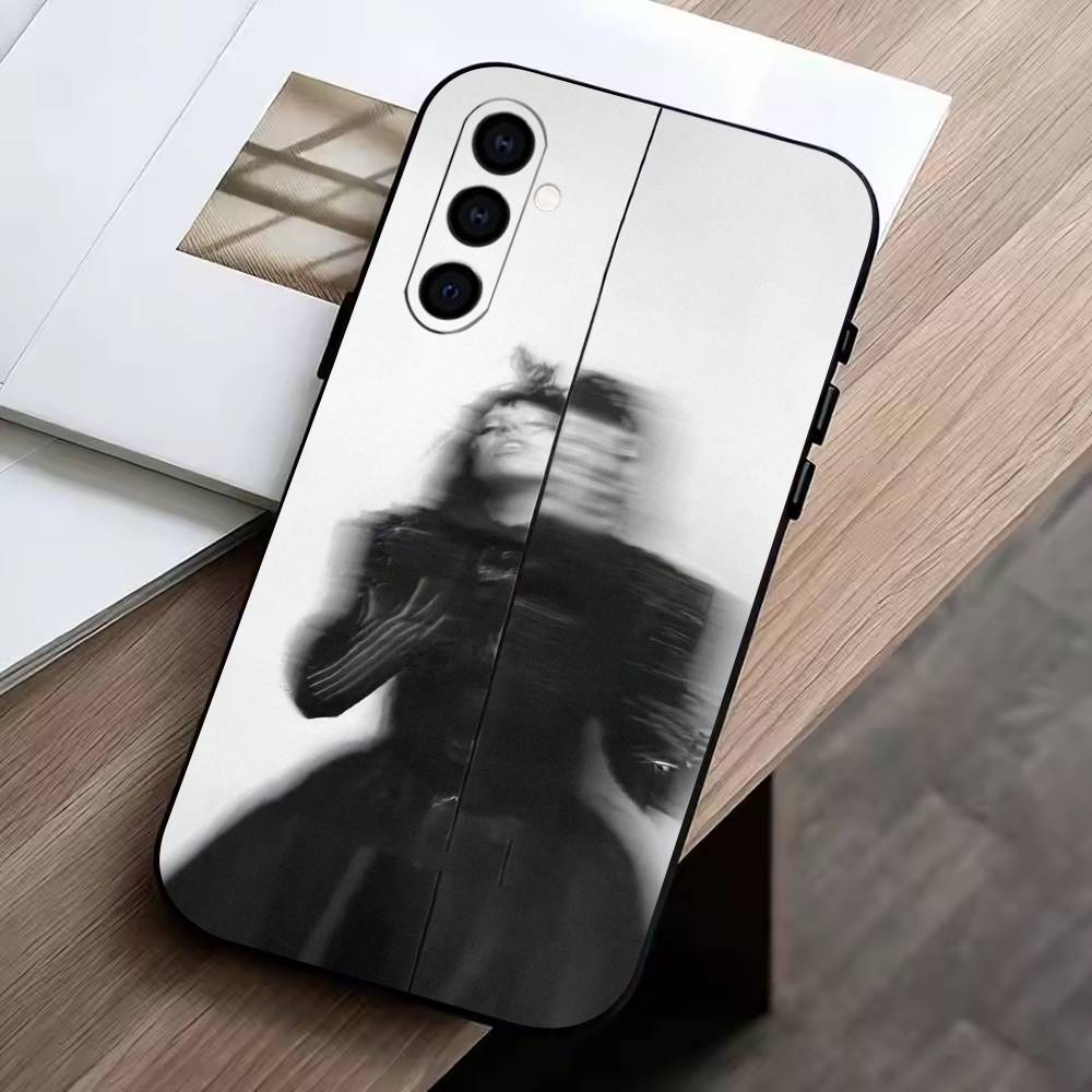 D-Talented Singer Lady Gaga Phone Case For Samsung Galaxy A73,A72,A71,A70,A53,A52,A51,Others Soft Black Cover