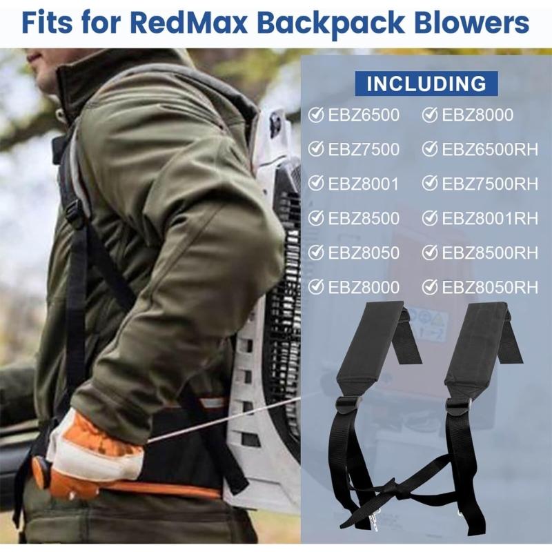 Leaves Blower Shoulder Straps Adjustable Support System 511758401 Backpack Blower Shoulder Straps for Multiple Model