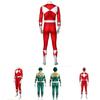 Rangers Costume Power Kids Adult Cosplay Fancy Dress Party Superhero Jumpsuit