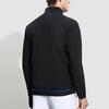 FILA Golf X McLaren Collaboration Woven Jacket Autumn Golf Stand Collar Top Men tops Deep-Black A11M335702FBK