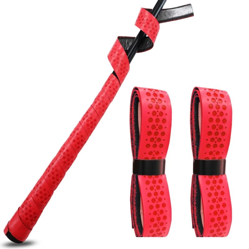 PU Baseball Bat Grip Tape Nonslip Overgrip Baseball Absorbs Sweat Tennis Grip Tape For Enhances Traction And Comfort