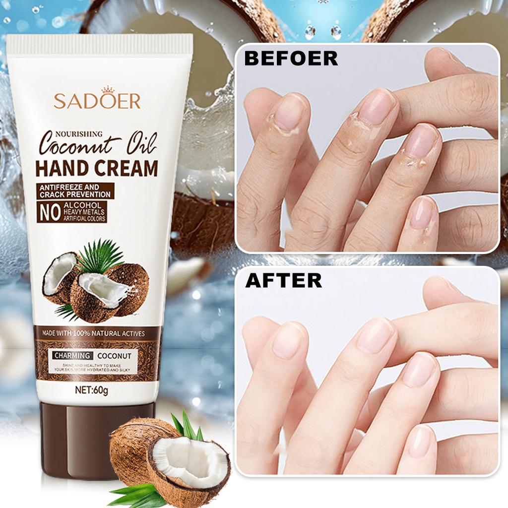 1/2PC60g Coconut Hand Cream, Moisturizing Cream, Moisturizing And Moisturizing, Anti Cracking, Peeli