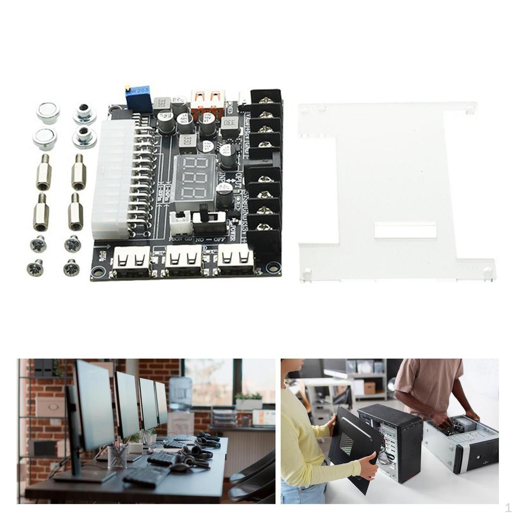 Power Supply Breakout Board Module, Adjustable Voltage, Adapter Module