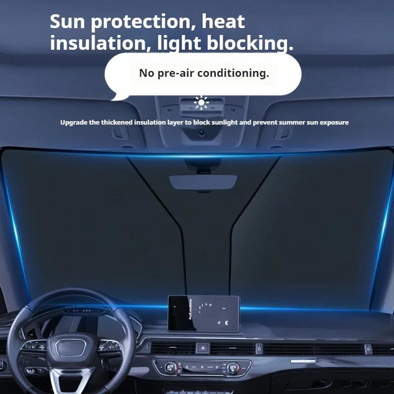 Windshield Sunshade For Kia Sportage NQ5 2023 2024 2025 Sun Shade Blocks UV Rays Keep Your Car Cooler