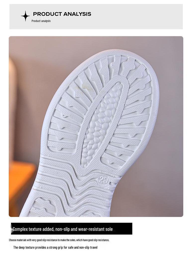 Boys' Cool Street Style Running & Basketball Shoes for Spring 2026 - Trendy Sports Footwear for Kids