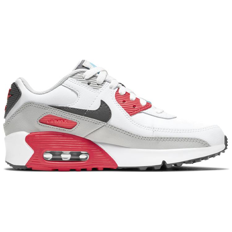 Nové Nike Air Max 90 Leather Bílé Chlór Modré GS CD6864-108