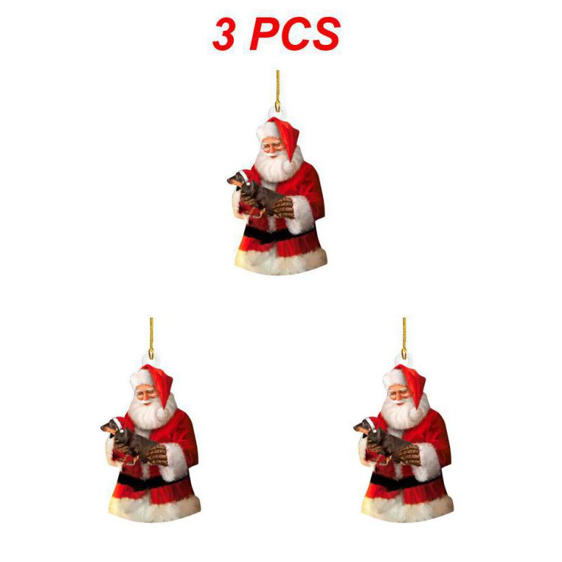 Christmas Stockings Socks With Santa Claus Snowman Elk Bear Printing Xmas Candy Gift Bag Fireplace Xmas Tree Decor New Holders