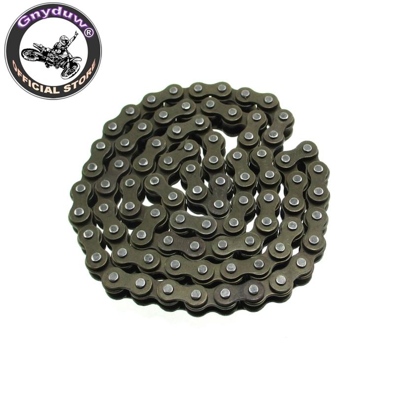 Gnyduw 84 Links 25H Cam Timing Chain For 110cc ATV Dirt Bike Go Kart Parts