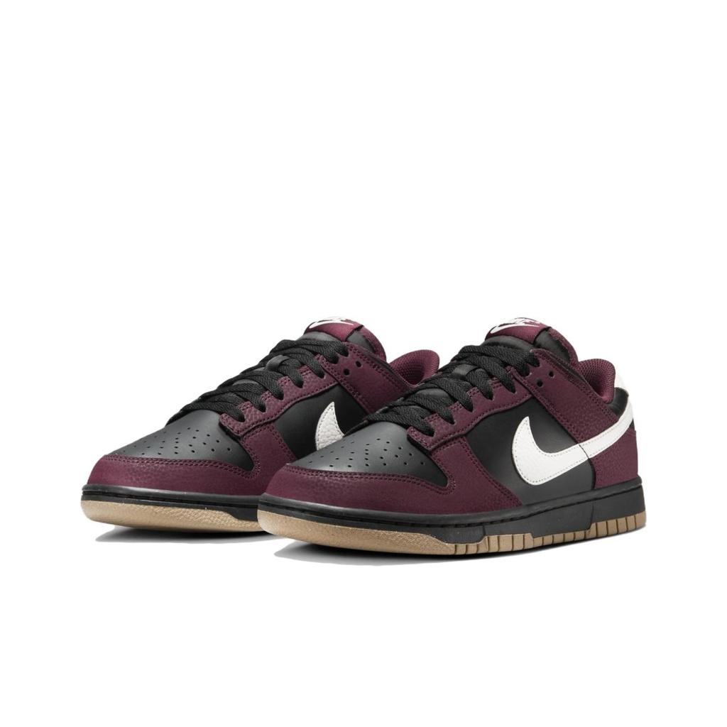 Nike Damen Dunk Low Next Nature Burgundy Crush Schwarz Damen Sneaker Rot Khaki Phantom HM9658-600