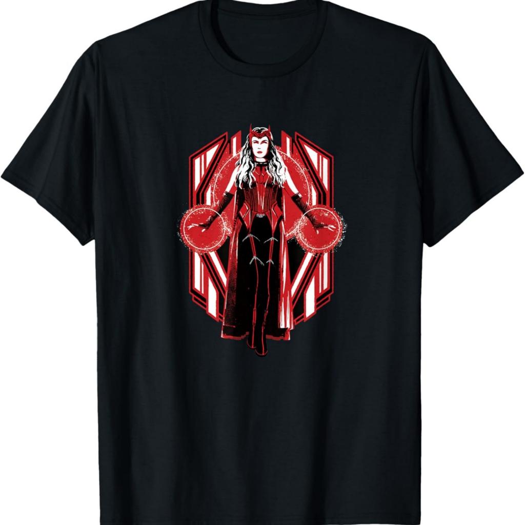 Marvel WandaVision Scarlet Witch Power Portrait T-Shirt