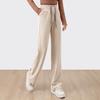 Sibaishe Women's High-Waist Drawstring Wide-Leg Casual Pants