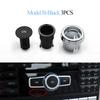 Pentru Mercedes Benz C E GLK W204 X204 W212 W207 W218 W166 3 buc. Butoane Comutator Capitonaj Buton Comutator Radio CD Player Console Centrală Mașină