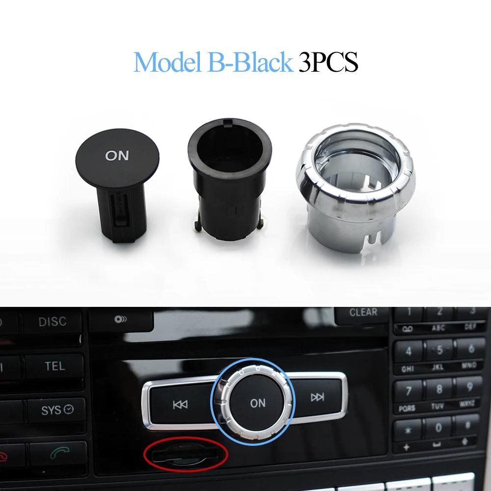 Pentru Mercedes Benz C E GLK W204 X204 W212 W207 W218 W166 3 buc. Butoane Comutator Capitonaj Buton Comutator Radio CD Player Console Centrală Mașină