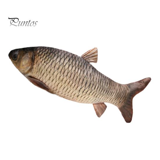 Fish Plush Toy for Kids Soft Stuffed Animal Cushion Cute Fish Shape Pillow Zipper Soft And Cuddly Fish Doll Gift for Birthdays