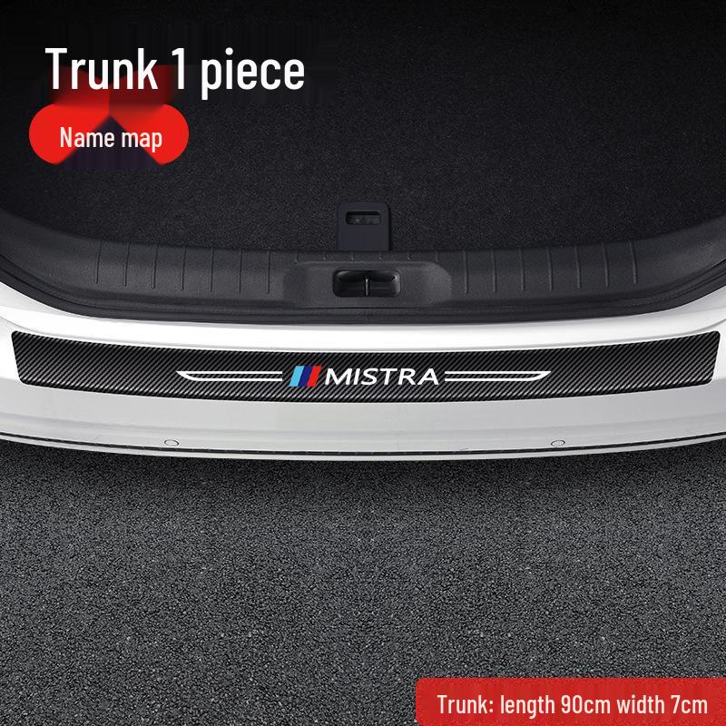 Наклейка на порог салона Beijing Hyundai Mistra