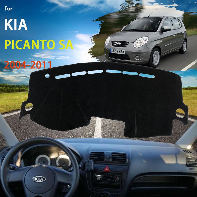 Car Dashboard Cover Dash Mat for Kia Picanto Morning SA 2004~2011 Pad Sunshade Cushion Sunshield Nonslip Cape 2005 Accessories