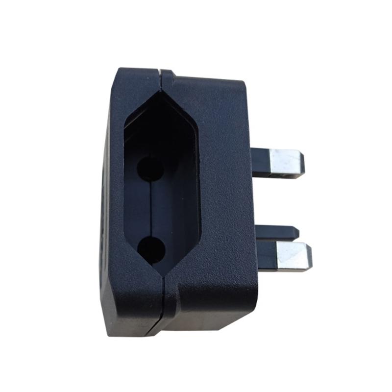 2er-Pack EU- auf UK-Steckeradapter EU 2-polig auf UK 3-polig Steckdosenkonverter EU auf UK Steckeradapter EU Steckeradapter