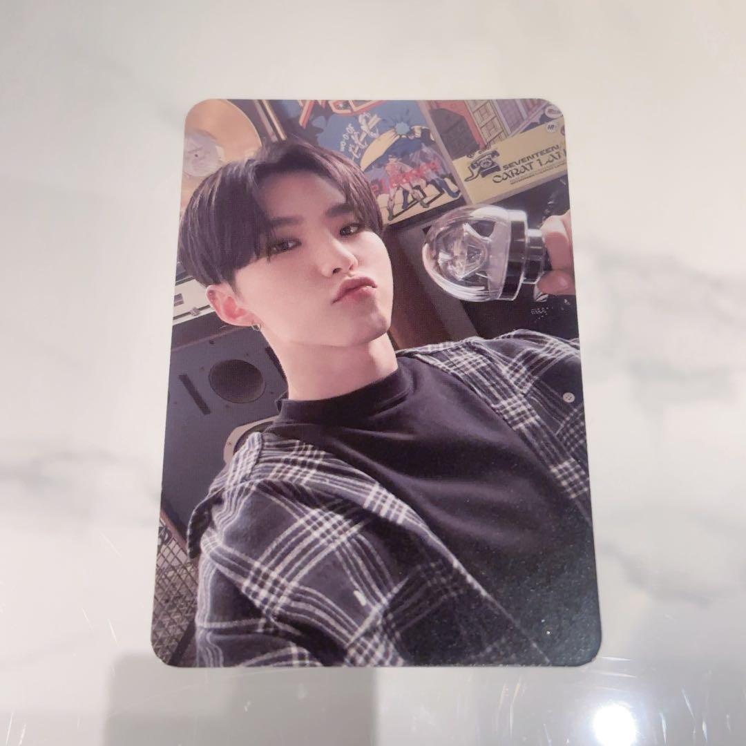 

[USED] SEVENTEEN Hoshi FOLLOW TO SEOUL Carat Zone Trading Card