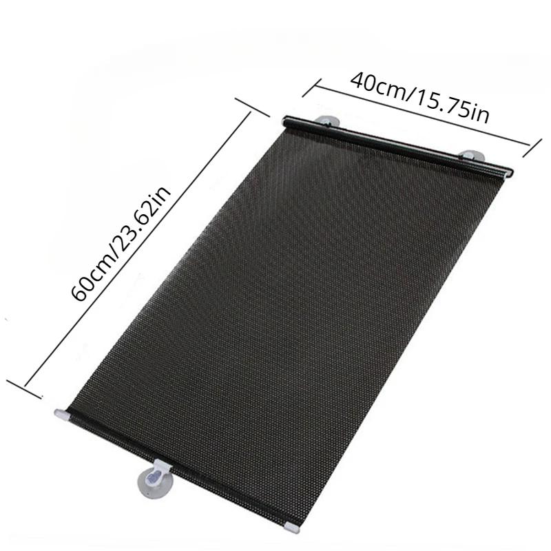 

Retractable Set Front Rear Window UV-protective Heat Insulation Curtainfor Car Windshield Sunshade Protection Car Sun Shade
