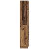 2 Piece Cabinet Set Reclaimed Wood Style 66 x 34.5 x 87 cm Engineered Wood