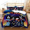 3D Printed Kiss Rock Band Bedding Set Pillowcase Duvet Cover Double Twin Full Queen King Adult Kids Bedclothes Quilt Cover